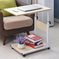 Mesa de Cabilla Ajustable de Altura Estilo Moderno Rectangular Para Cama de Hospital y Portátil - details 9