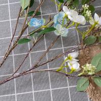 Flor de Lila Artificial de tacto Real, rama de flor de Lila de seda hecha a mano de lujo, flor falsa elegante, decoración de jardín al aire libre - details 4