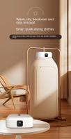 Secadora de Ropa Eléctrica Portátil,600W,Secador de Ropa Eléctrico Multifuncional con Control Remoto Secador de Aire Caliente Portátil para el Hogar con Temporizador - details 1