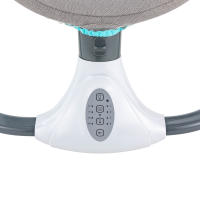 Balancín para bebé, electrónico, mecedora Bluetooth, columpio para música USB y juguetes para 0-12meses, 3-12kg - details 7