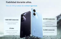 Teléfono - realme Note 60 4GB+128GB 6GB+128GB, Protección ArmorShell, Fluidez de 48 meses, Cámara supernítida de 32 MP, Pantalla con modo de comodidad ocular de 90 Hz, Batería de 5000 mAh, IP64, móviles baratos - details 3