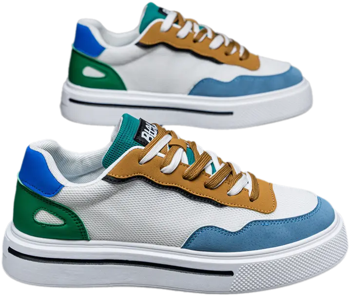 Zapatos de hombre, zapatillas deportivas de fitness de primavera, zapatos de tablero, tendencia casual, versión coreana, zapatos para correr, zapatos de baloncesto para jóvenes - 1