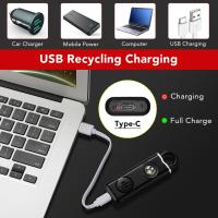 Elecpow Personal Defense Alarm 130dB Anti Wolf Alarm With LED Light Key Chain USB Charge Woman Child Self Defense Safety Alarm - details 5
