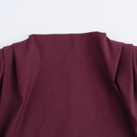 TRAFZA-Tops informales de verano para mujer, blusas ajustadas asimétricas con cremallera trasera sin mangas y cuello redondo, 3 colores, 2024 - details 2