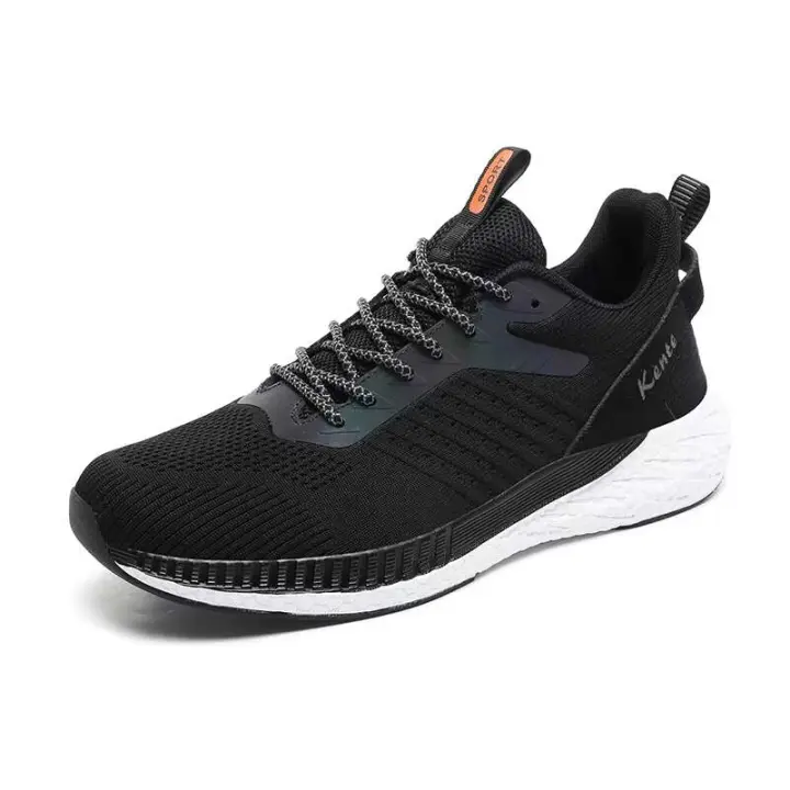 Nuevo Zapatos deportivos de malla tejida para hombre, calzado deportivo de alta calidad, talla grande 46 #   Precio bajo - 1