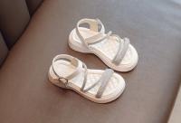 Sandalias con correa en el tobillo para niñas, zapatos de playa para niños, sandalias de princesa con punta abierta, 2023 - details 9