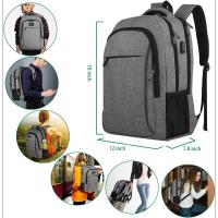 Mochila Portatil de Viaje para Bolsa Impermeable con Puerto de Carga USB,Mochilas Ordenadorde Negocios - details 5