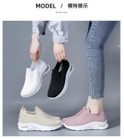 Cómodo casual con suelas suaves para mujer, calcetines de malla transpirable, zapatos deportivos ligeros de moda - details 11