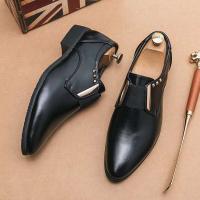 Zapatos de hombre antideslizantes de piel de vaca de cuero genuino chino 2023 - details 3