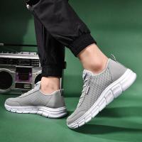 Zapatillas de Malla Transpirable Nuevas para Hombre Zapatos Ligeros Informales para Caminar - details 19