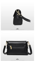 Bandolera para mamá de mediana edad, nueva moda, para ir al trabajo, axila, versátil, elegante, de cuero suave, bolso pequeño de un solo hombro - details 22