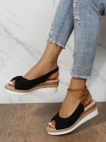 Sandalias de Mujer de Moda con Punta Abierta y Cuña 2023 Estilo Gladiator Ligero Plataforma Zapatos de Playa Antideslizantes Talla Grande - details 10