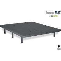 Estructura estable de madera |   Bastidor Metálico Súper Resistente |   Sistema de Ventiladores Transpirables FreshAir |   Altura Base + Patas +/- 30 cm (Gris, 150 x 200 cm) - details 12