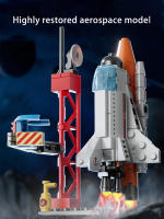 Building Block Toy Micro Particle Assembly Puzzle Space Rocket Cool Desktop Decoration Model Gift Boy Toy - details 2