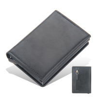 Cartera de Cuero de Calidad para Hombre, Cartera RFID Antirrobo, Billetera para Hombre,regalos para hombres - details 1