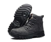 Botas de trabajo con punta de acero inoxidable, zapatos de seguridad resistentes a golpes y golpes, botas de moto impermeables para hombre - details 27
