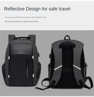 Mochila Portátil Impermeable para Hombres Carga USB Resistente al Desgaste - details 20
