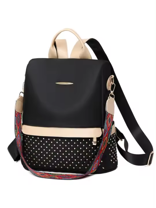 Mochila Oxford antirrobo de gran capacidad para mujer, bolso de viaje de moda, 2023 - 1