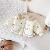 Chaqueta de forro polar de algodón para niños, ropa de abrigo gruesa, disfraces coreanos, lindo Conejo, bebé, niñas, invierno - details 0