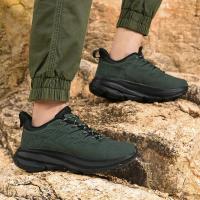 Zapatillas de Correr Antideslizantes de Cuero Nubuck Calzado Deportivo Casual para Hombres - details 21
