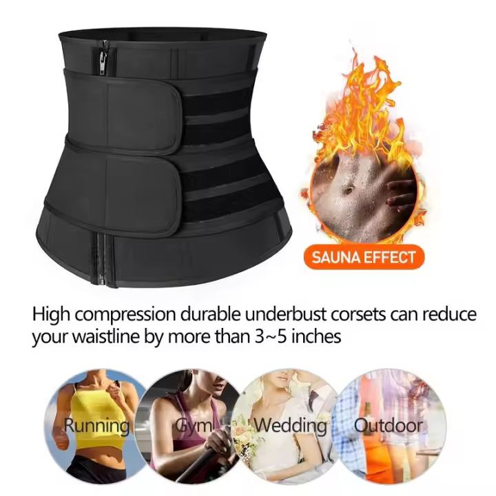 Entrenador de cintura para mujer, corsé recortador de cintura, corsés abdominales que adelgazan, moldeador de cuerpo - 1