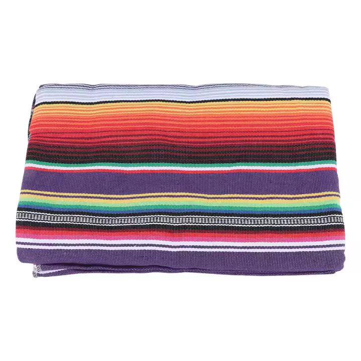 Mantel mejicano para decoraciones de boda, manta de cama, cubierta de mesa al aire libre - 1