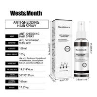 El spray antipérdida mejora la densidad de la línea del cabello, fortalece el cabello, nutre el cuero cabelludo e hidrata el cabello. - details 0
