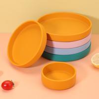 Juego de platos de cena de estilo nórdico para hornear, sartenes redondas de silicona para Pizza, bandeja antiadherente, platos de alimentación al aire libre, 3 uds. - details 8