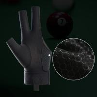 Guante de billar de tres dedosantideslizantepara mano izquierda y derechaelásticotranspirablepara entrenamientoaccesorios de Fitness - details 5
