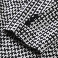 Chaqueta a cuadros para hombre, abrigo deportivo informal, chaquetas ajustadas, Traje a cuadros - details 10