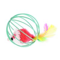 Juguete para mascotas para gatos - Jaula con bolas de ratón de color aleatorio para gatitos - Suministros y accesorios para mascotas para felinos - details 8