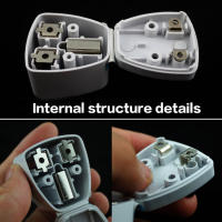 Adaptador de viaje Universal, convertidor de corriente portátil, enchufe de pared, Reino Unido, EE. UU., UE - details 4
