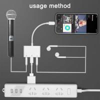 Adaptador de Audio Ligero de Microfón a Jack de Auriculares Dual 3.5mm - details 6