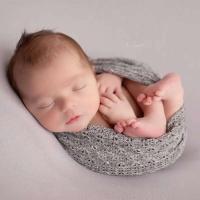 2023 Almohada y envoltura de tela de punto para recién nacidos, accesorios para fotografía de bebés - details 1