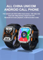 Reloj inteligente 4G, dispositivo con tarjeta SIM, cámara Dual de alta definición, WIFI, Bluetooth, videollamada, Modo deportivo, sistema Android, operación - details 0