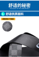 Zapatillas de Moda para Hombres en Verano Suela Suave de Lujo con Luz Diseño de Tiraje Exterior Personalizable Tendencia de Sandalias de Playa - details 8