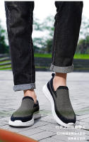 Nuevos zapatos deportivos de gran tamaño para hombre con malla transpirable y cómoda, zapatos deportivos de suela blanda, zapatos casuales de un pie - details 5