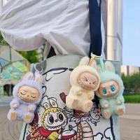 Decoraciones de escritorio de Anime Labubu, serie sentada, adornos en miniatura, muñecas, juguetes, bonitos regalos de cumpleaños - details 6