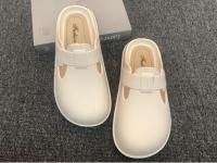 Baotou Medias Zapatillas para Mujer Primavera Verano Estilo Simple Cómodo Ligero Perezoso Zapatos con Agujeros Planos - details 3