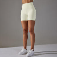Nessaj-pantalones cortos de yoga sin costuras, con patrón de cuadros, transpirables, para gimnasio, mallas push up - details 5