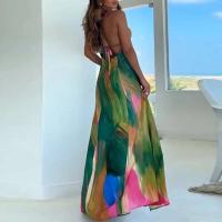 Elegante Vestido de Playa de Vendaje para Mujer Cintura Ajustada, Espalda Descubierta, Colorido para el Verano - details 4