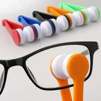 1/2/3uds. Gafas multifuncionales portátiles limpieza frotar gafas de sol cepillos de limpieza de microfibra herramientas de limpieza - details 0