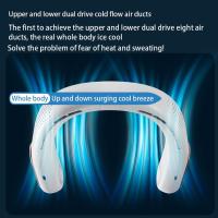 Ventilador de Cuello Portátil sin Aspiradores Recargable 5000 mah 3 Velocidades - details 3