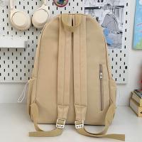 Mochila Capybara de gran capacidad, correas ajustables de nailon para los hombros, bolso escolar de dibujos animados, resistente al agua, con múltiples bolsillos - details 5