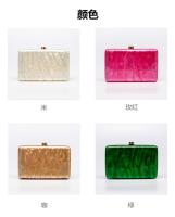 Bolso de Palma Oblicuo Nuevo 2025 Bolso de Acrílico de Concha de Forma Especial para Mujer - details 1