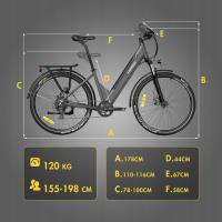 FAFREES F28 Pro Bicicleta Eléctrica,Neumático de 27,5*1,75 pulgadas,Motor de 250W,Batería de 36V 14.5Ah,SHIMANO de 7 Velocidades,Frenos de Disco Mecánicos,Luces LED Delanteras y Traseras,Portaequipajes Trasero HD,Azul - details 10