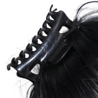 Peluca sintética Invisible para aumentar el volumen del cabello, pinza con garra, cola de caballo, peluca de media cola de caballo, cola de caballo corta y recta - details 4