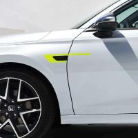 Pegatinas reflectantes para carrocería de coche, pegatinas de protección de puertas de advertencia de seguridad lateral, reflectantes antiarañazos y anticolisión - details 0
