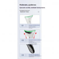Masajeador EMS Herramienta de Cuidado de la Belleza para Aliviar Líneas de Cuello - details 10