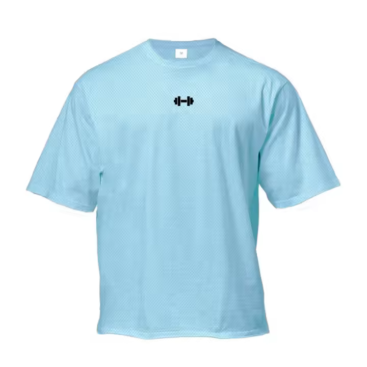 Camiseta de Manga Corta para Hombres Muscleguys Estampado Oversize Fitness Talla Grande con Manga Ajustable para Entrenamiento en Gimnasio - 1